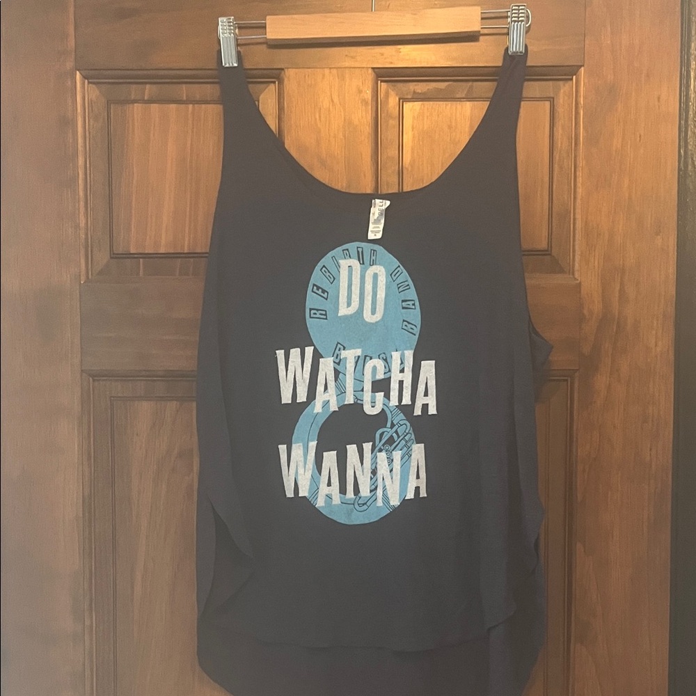 Bella Canvas Blue Graphic Tank Top